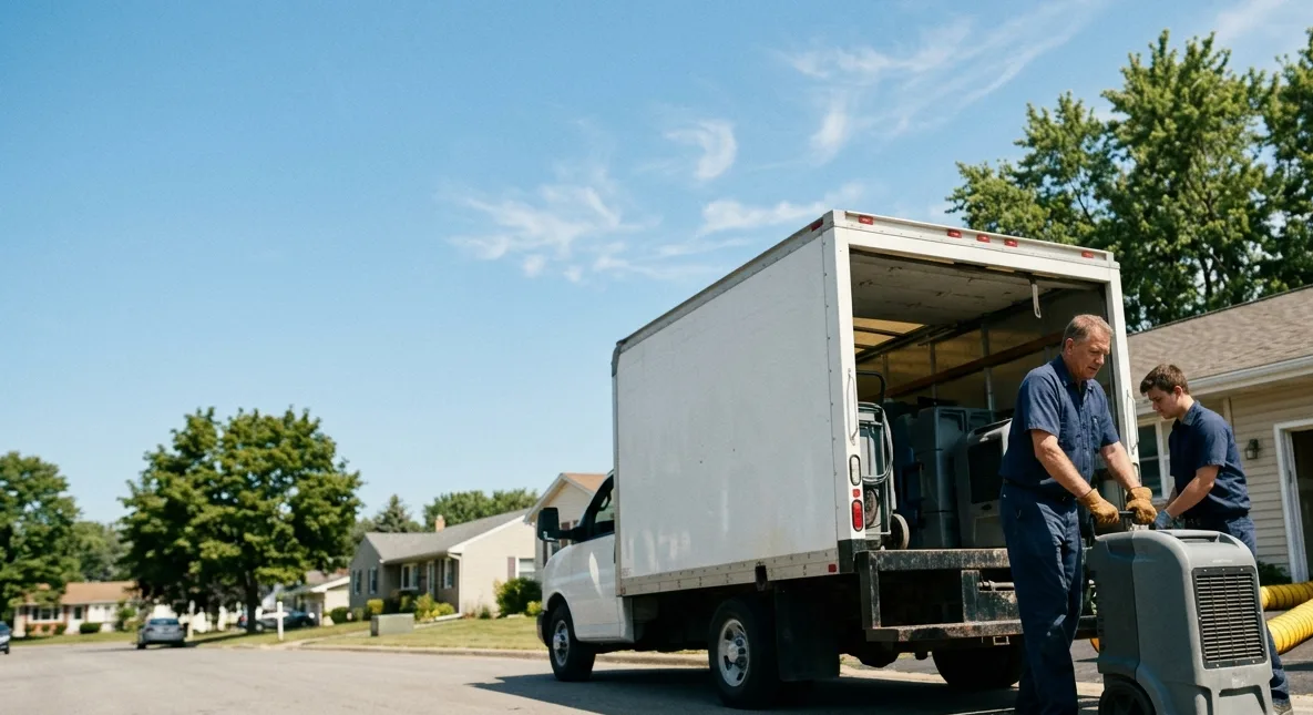 Water Damage Cleanup in Hesperia, MI near me